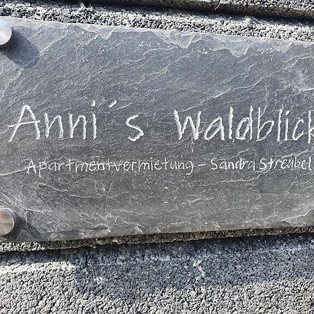 Anni'S Waldblick Leilighet Burgstadt Eksteriør bilde
